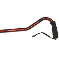 Briggs Healthcare Offset Foam Grip, Offset Cane with Strap, Nautical