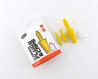 Formula 420 Universal Cleaning Plugs+Caps Set for Cleaning, Storage, and Odor Proofing Glass (Yellow)