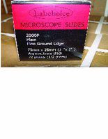 MICROSCOPE SLIDES-1 ST, PLAIN-72/BOX,5 BOX/PACK