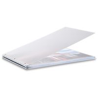 Pina Zangaro Vista 11x17 Landscape Screwpost Binder Mist, Includes 20 Pro-Archive Sheet Protectors (34083)
