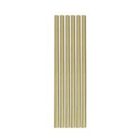 HEALIFTY 6Pcs 20CM Bamboo Straw Eco Friendly Straw Biodegradable Reusable Kids and Adults