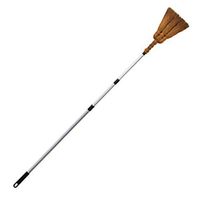 Ceiling Long Rod Telescopic Broom Household Feather Duster - Long Sweep Spider Web Roof Sweeping Cleaning Brush,Ordinaryparagraph