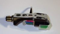 Chrome plated Headshell, mount, cartridge, needle T92 usb, ATLP120 usb, ATLP1240 usb, ATPL120, FREE MyNeedleStore Cloth