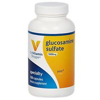 The Vitamin Shoppe Glucosamine Sulfate 1,000MG, Supports Joint Health, Natural Amino Sugar (120 Capsules)