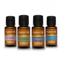 Naterre 100% Pure Essential Oil Kit - Aromatic Collection - 5ml, 4 Pack