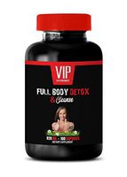 Natural Detox Cleanse for Men - Full Body Detox and Cleanse - Milk Thistle red Clover - 1 Bottle 100 Capsules