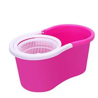 SAIrch Spin Mop Microfiber 360° Rotating Mop, Bucket Floor Cleaning System Household Items, Floor Cleaning Tools, For Living Room, Bedroom