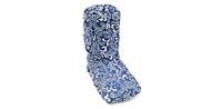 My Recovers Walking Boot Cover for Fracture Boot, Fashion Cover in Navy Blue Paisley, Short Boot, Made in USA, Orthopedic Products Accessories (XS)