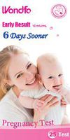 Wondfo 25Pack (10mIU) Early Result Pregnancy Test Strips and 2Pack (25mIU) Pregnancy Test