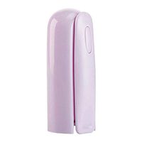 Xisheep Sticky Brush, Portable Fast Fit Sticky Roller Lint Fluff Pet Hair Remover Mini Travel Roller Cleaning Supplies, for Home DIY (Purple)
