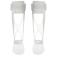 ZJchao AFO Ankle Foot Orthosis, FDA Attestation Foot Drop Postural Correction Brace Splint Leaf Spring Recovery Equipment(Left S)