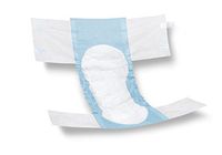 FitRight Basic Adult Briefs with Tabs, Light Absorbency, Large, 48"-58" (Case of 100)