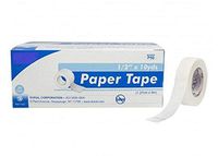 Pack of 288 Medical Tapes. Microporous Paper Tape 1/2" x 10 yds. Non-sterile Paper Tape for Dressings and Medical Devices. Gentle on Skin. Water Resistant Adhesive Tapes. Hypoallergenic, Latex-Free.