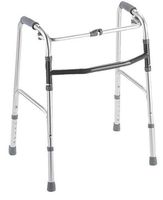 Medline MDS86617 Youth One-Button Folding Walkers, Junior, 28"-32" (Pack of 2)