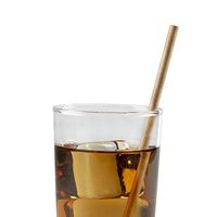 CiboWares 7.75 Inch Jumbo Unwrapped Paper Straws, Kraft, Case of 4000