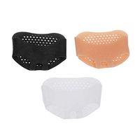 HEALLILY Silicone Metatarsal Pads Forefoot Pads Ball of Foot Gel Pads Cushions Forefoot Pain Relief Metatarsal Cushions for Metatarsalgia 3 Pairs