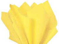 Light Yellow Tissue Paper 20x26" 240 Sheet Half Ream (3 Packs) - WRAPS-CT2HYE