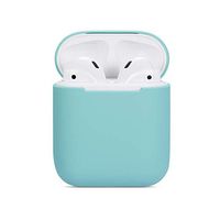 AirPods Case, Ultra Thin Premium Silicone Cover Skin Dustproof for Apple Airpods Charging Protective Case (Color 1, AirPods Case)