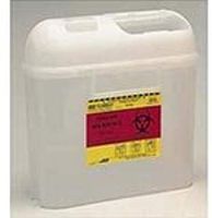 B-D Patient Room Sharps Collector - Side Entry, 5.4 Quart - Model BEC 305425 - Each