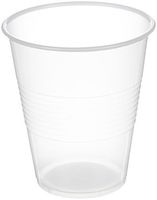 AmazonBasics Plastic Cups, Clear, 7 Ounce, Pack of 250