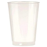 Big Party Pack Plastic Cups | 10 oz. | Pearl White | Pack of 72 | Party Supply