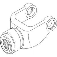 Case IH, Hesston, New Idea Square Baler, Forage Harvester Yoke QD 1 3/8"-21 Part No: A-8802548