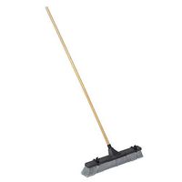 Rubbermaid Commercial, RCP2040045, Anti-Twist Multisurface Broom, 1 Each, Wood Grain
