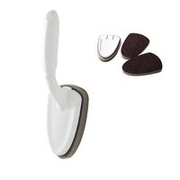 Ktyssp Kitchen Cleaning Sponge Brush Multi-Purpose Home Cleaning Long Handle Brush