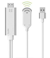 WiFi Wireless MiraScreen Video Adapter, Wireless HDMI Dongle to 1080P HDTV Media Display Adapter Receiver HDMI TV Miracast DLNA Airplay for iOS/Android/Windows/Mac/iPhone/iPad/Samsung