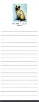 Siamese Cat Magnetic List Pads - Set of 2