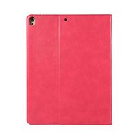 New iPad 11 Inch Case,Sammid Pu Leather Full Body Protective Cover With Card Slots Tri-fold Stand Folio Business Cover With Pen Holder Easy Viewing Hand Strap Case For 2018 New iPad Pro 11 - Hot Pink