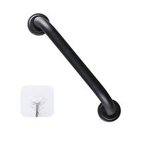 12 Inch Stainless Steel Shower Grab Bar,ZUEXT Oil Rubbed Black Shower Handle,Bathroom Balance Bar,Safety Hand Rail Support Bar for Handicap Elderly Injury,Senior Assist Bar,Wall Concealed Mount Handle