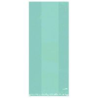 Amscan 379510.121 Robins Egg Large Cello Bag Blue Party Supplies, 11 1/2" H X 5" W X 3 1/4" D