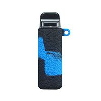 DSC-Mart Texture Case for Smok Novo Kit AIO Pod Starter Kit, Anti-Slip Silicone Cover Sleeve Wrap Skin Decal Fits Smok Novo (BlackBlue)