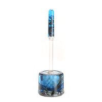 Kylin Express Creative Toilet Brush Set with Stand, Plastic Brush