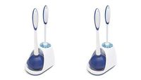 Mr. Clean 440436 Turbo Plunger and Bowl Brush Caddy Set (2-(Pack))