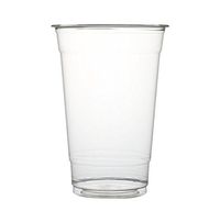 20oz. PET Crystal Clear Drinking Cups 1000 ct.