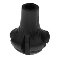 2 Pieces Rubber Hiking Pole Replacement Tips for Trekking Poles Walking Hiking Sticks Cane Crutch Tips,12mm