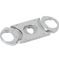 High Polished Silver 56 Gauge Guillotine Cigar Cutter