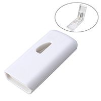 OUNONA Medicine Pill Holder - Dose Divided Pill Storage Box (White)