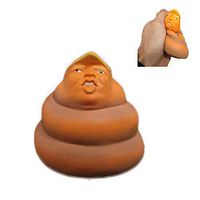 Cocohot Stress Squeeze Toys, Donald Trump Poop Shape Cute Decompression Slow Rising Toy