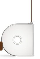Cubify Saleable, Cube Cartridge, ABS, Brown