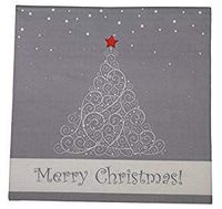 khevga 80 Christmas Paper Napkins Christmas-Napkins 3 layer Pack of 40 or 80 (Set of 80)