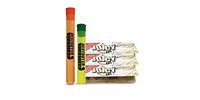 100% Authentic Juicy Jays 1 1/4 Rolling Papers Bundled with Two Exclusive Destroyer Plastics Doob Tubes One Large One Small (Marshmallow Juicy Jays 1 1/4, 3)