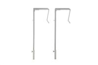 Bostitch Konnect Cubicle Hanger for Rails, Fits 2-3.5" Cube Walls, Set of 2 (KT-RAILHANGER3)