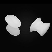Liobaba 1 Pair Super Soft Silicone Toe Orthotics Gel Feet Care Relief Pain Toe Separator Thumb Valgus Protector Bunion Adjuster