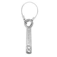 Dixie EMS 5080 Heavy Duty Metal Oxygen Cylinder Wrench / Key with Cable