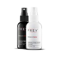 FREY Revolutionary Wrinkle Release Spray – 2 Pack of 2 Ounce Travel Size Bottles (325 Sprays Each) (Sweet & Bold Fragrance)