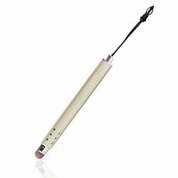 Lynktec TruGlide Stylus with Microfiber Tip for New iPad, iPad Mini, iPhone 5, iPhone 4, Kindle Fire, Samsung Galaxy Tablet and Smartphone, Nook, All Touch Screen Tablets (Champagne Gold with Tether)