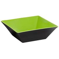 GET ML-248-G/BK Large Square Serving Bowl, 5.7 Quart, Green/Black (Set of 3)